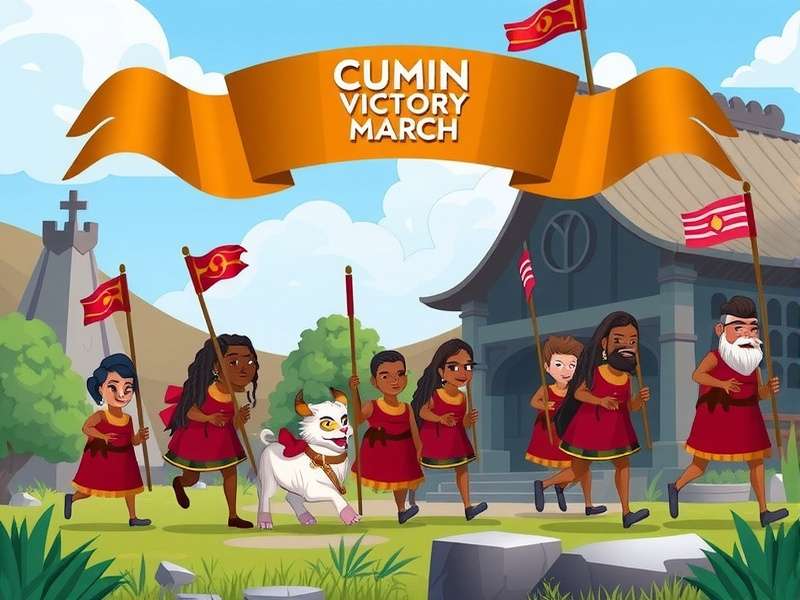 Cumin Victory March Gameplay Screenshot